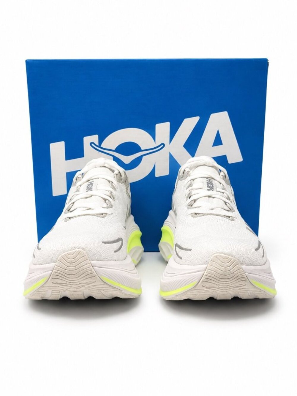 HOKA Skyward X 2 Supportive Womens 7.5 B White Metallic Carbon Running Shoes - Picture 11 of 11